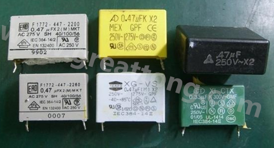 電源板PCBA加工-X電容(Cx，又稱為跨接線路濾波電容)